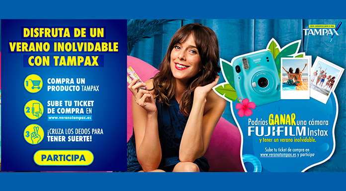 Gana una cámara Fujifilm Instax con Tampax