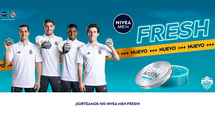 Sortean 100 latas de Nivea Men Fresh