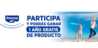 Sorteo de 1 año gratis de productos Puleva