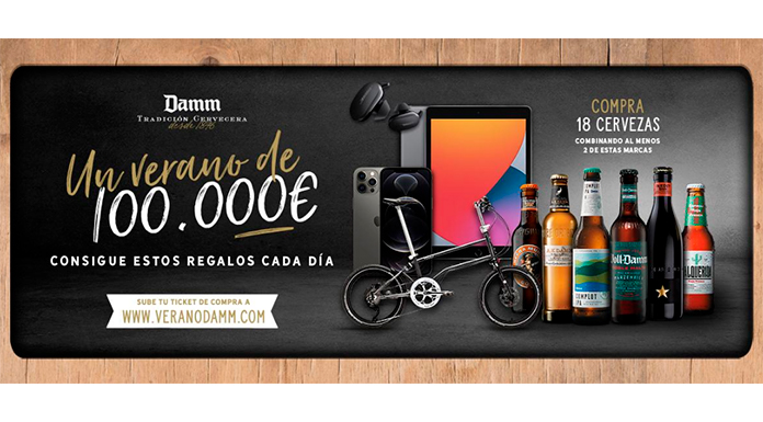 Un verano de 100.000 euros con Damm