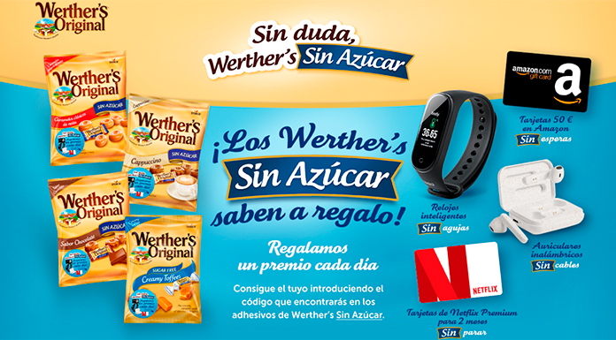 Werther's Original regala premios