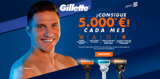 Consigue 5.000 euros cada mes con Gillette