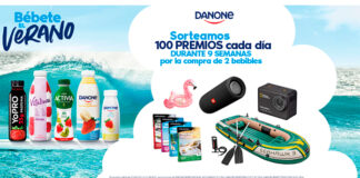 Danone sortea 100 premios al día