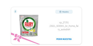Muestras Gratis de Fairy Platinum Muestras Gratis de Fairy Platinum