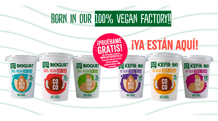 Prueba gratis Biogurt y Kéfir Bio NaturGreen