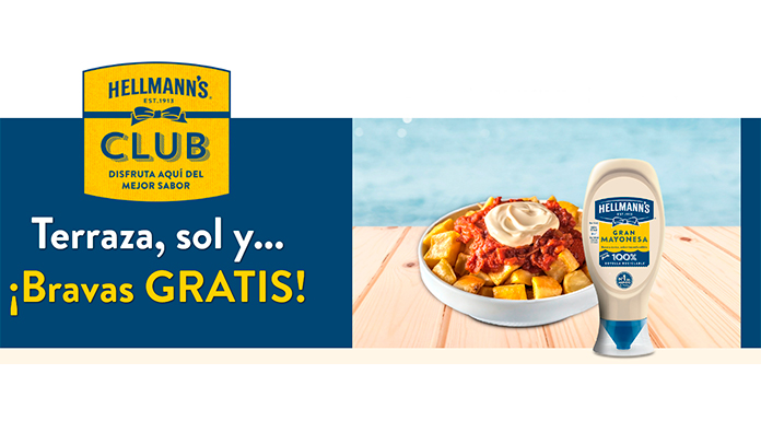 Prueba gratis patatas bravas Hellmann's