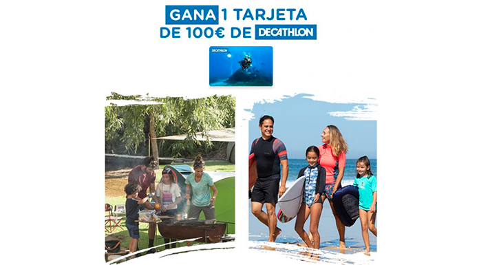 Sorteo de 20 Tarjetas Regalo de Decathlon de Nestlé Family Club