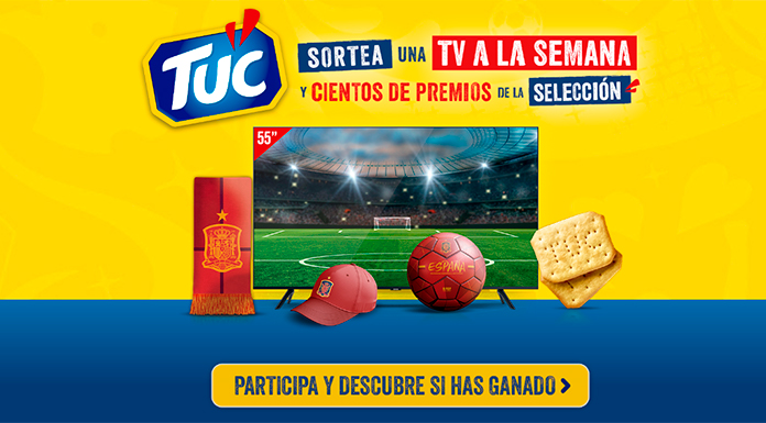 Tuc sortea una tv a la semana y premios