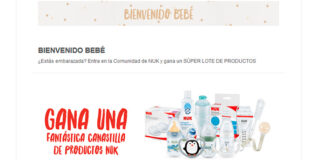 Gana una canastilla para tu bebé NUK Gana una canastilla para tu bebé NUK