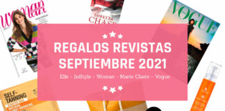 Regalos Revistas Septiembre 2021 Regalos Revistas Septiembre 2021