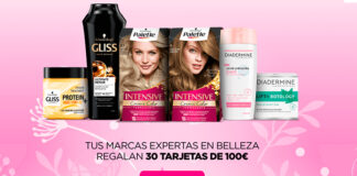 Sorteo de 30 Tarjetas de 100 € de Schwarzkopf Sorteo de 30 Tarjetas de 100 € de Schwarzkopf