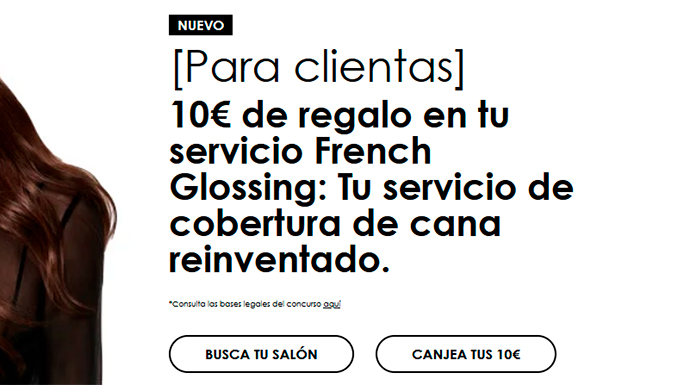 10 euros de regalo en tu servicio French Glossing