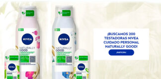 Buscan 200 testadoras Nivea Cuidado Personal Naturally Good Buscan 200 testadoras Nivea Cuidado Personal Naturally Good