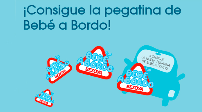 Consigue la pegatina de Bebé a Bordo Bezoya