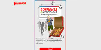 Gana una de las Telepizzas Medianas que regala Vodafone Gana una de las Telepizzas Medianas que regala Vodafone