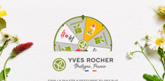 Gira la ruleta de Yves Rocher Gira la ruleta de Yves Rocher