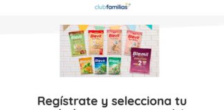 Muestras Gratis para tu bebé con Club Familias Muestras Gratis para tu bebé con Club Familias