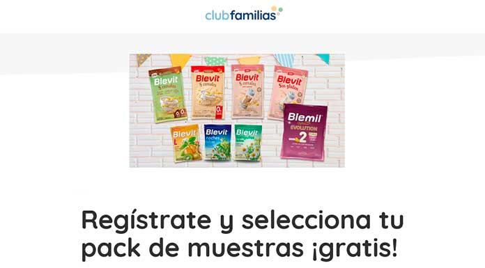 Muestras Gratis para tu bebé con Club Familias Muestras Gratis para tu bebé con Club Familias
