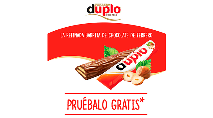 Prueba gratis Ferrero Duplo