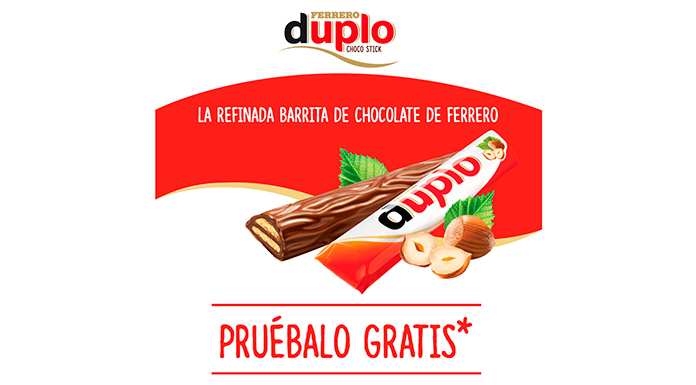 Prueba gratis Ferrero Duplo