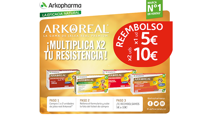 Reembolsos Arkopharma Arkoreal