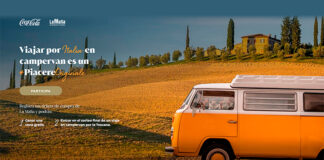 Sorteo de un viaje en campervan por Italia de Coca Cola Sorteo de un viaje en campervan por Italia de Coca Cola