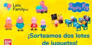 Lets Family sortea juguetes Peppa Pig Lets Family sortea juguetes Peppa Pig