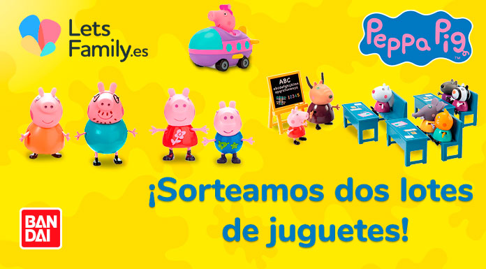 Lets Family sortea juguetes Peppa Pig