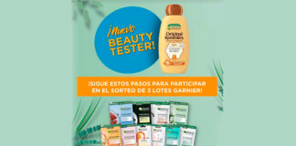 Beauty Tester: Sortean 3 lotes de productos Garnier Beauty Tester: Sortean 3 lotes de productos Garnier