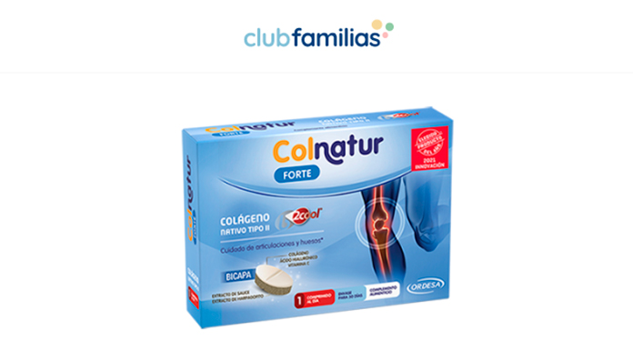 Muestras gratis de Colnatur Forte con Club Familias