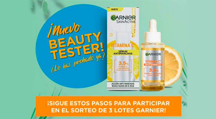 Nuevo Beauty Tester: Gana 3 lotes de Garnier de rutina facial