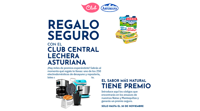 Regalo Seguro con Club Lechera Asturiana