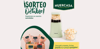 Sorteo de una palomitera y un lote de productos bio Huercasa Sorteo de una palomitera y un lote de productos bio Huercasa