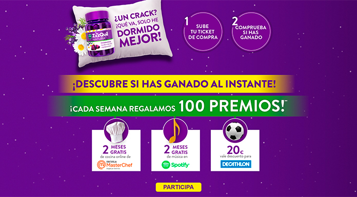 Zzzquil Natura regala 100 premios cada semana