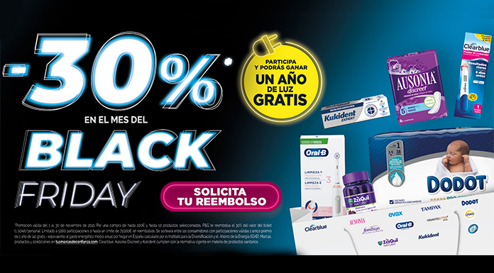 30 % Black Friday P&G Health