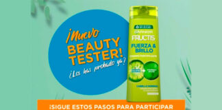 Beauty Tester de Garnier: Fructis Champú Fuerza y Brillo Beauty Tester de Garnier: Fructis Champú Fuerza y Brillo