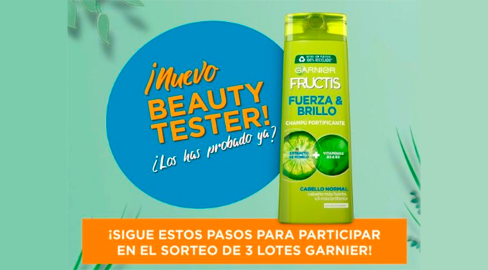 Beauty Tester de Garnier: Fructis ChampĂș Fuerza y Brillo