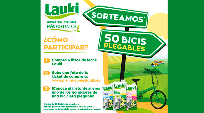 Lauki sortea 50 bicicletas