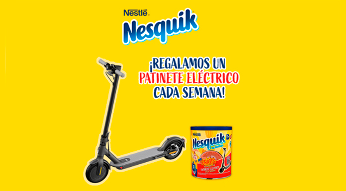 Nestlé Family Club regala un patinete eléctrico cada semana