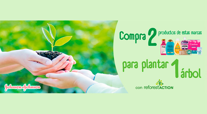 Planta un árbol con Johnson & Johnson