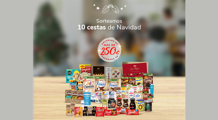 Sorteo de 10 Cestas Navidad Nestlé