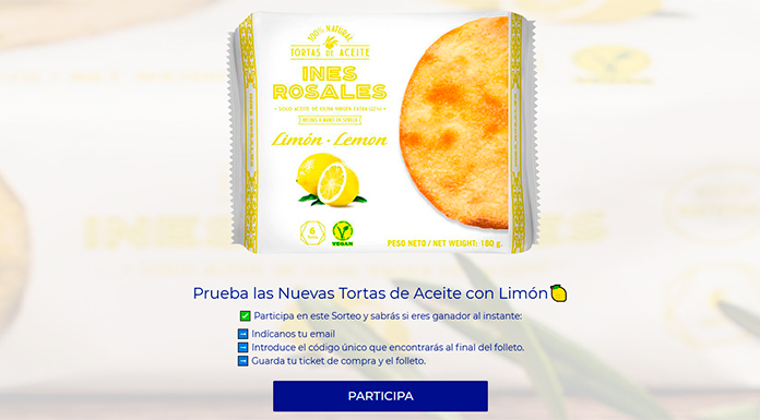 Sorteo de las Nuevas Tortas de Aceite con Limón Inés Rosales