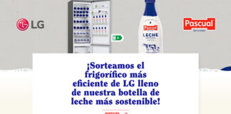 Sorteo de Pascual del frigorífico más eficiente de LG Sorteo de Pascual del frigorífico más eficiente de LG