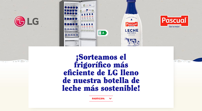 Sorteo de Pascual del frigorífico más eficiente de LG