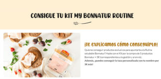 Consigue un kit My Bonnatur Routine con Argal Consigue un kit My Bonnatur Routine con Argal