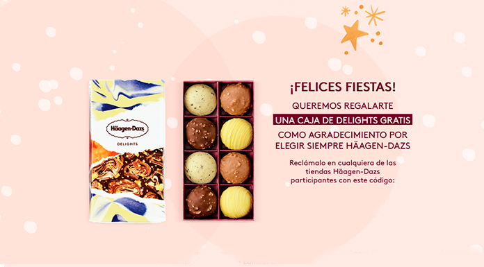 Gratis una caja de Delights con Häagen-Dazs