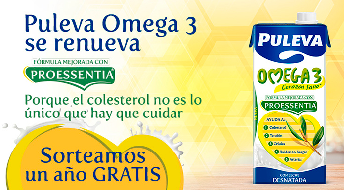 Sorteo de un año gratis de Puleva Omega 3