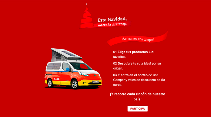 Sorteo de una Camper de Lidl