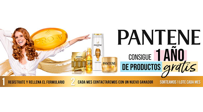 Consigue un año de Pantene gratis