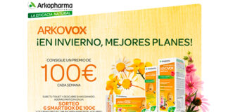 Premio de 100 euros cada semana con Arkopharma Premio de 100 euros cada semana con Arkopharma